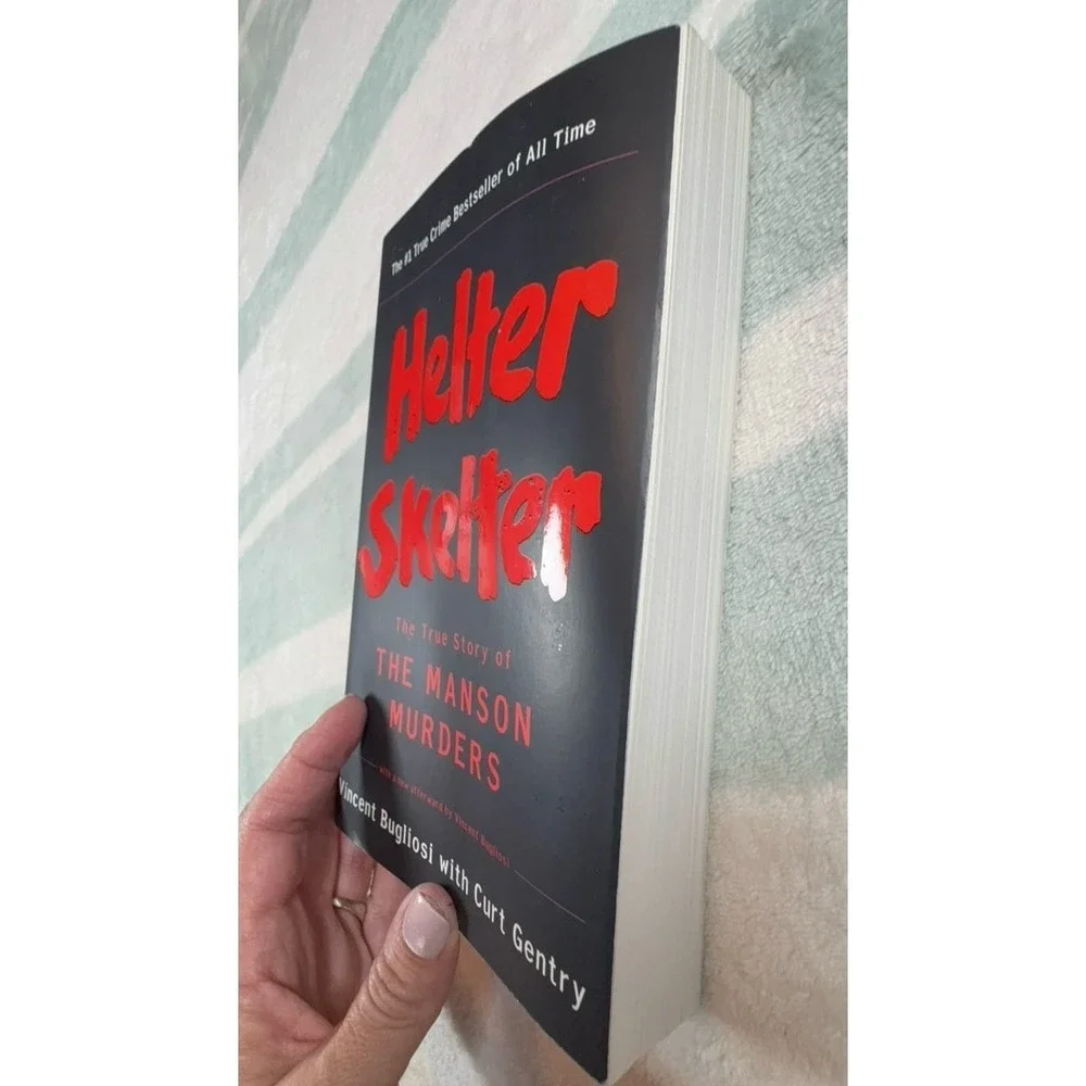 Helter Skelter The True Story of The Manson Murders paperback book.  EUC.